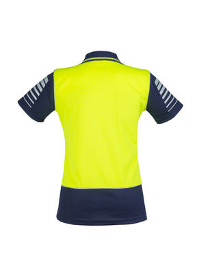 Syzmik Womens Hi Vis Zone Polo ZHL236