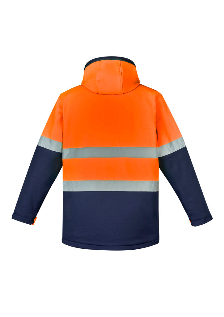 Syzmik Unisex Hi Vis Antarctic Softshell Taped Jacket ZJ553
