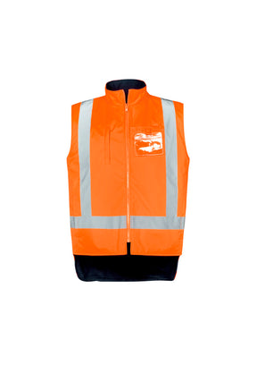 Syzmik Mens Hi Vis X Back Taped 4 in 1 Waterproof Jacket ZJ616