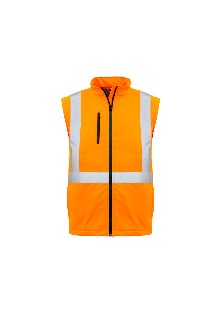 Syzmik Unisex Hi Vis 2 in 1 X Back Soft Shell Jacket ZJ680