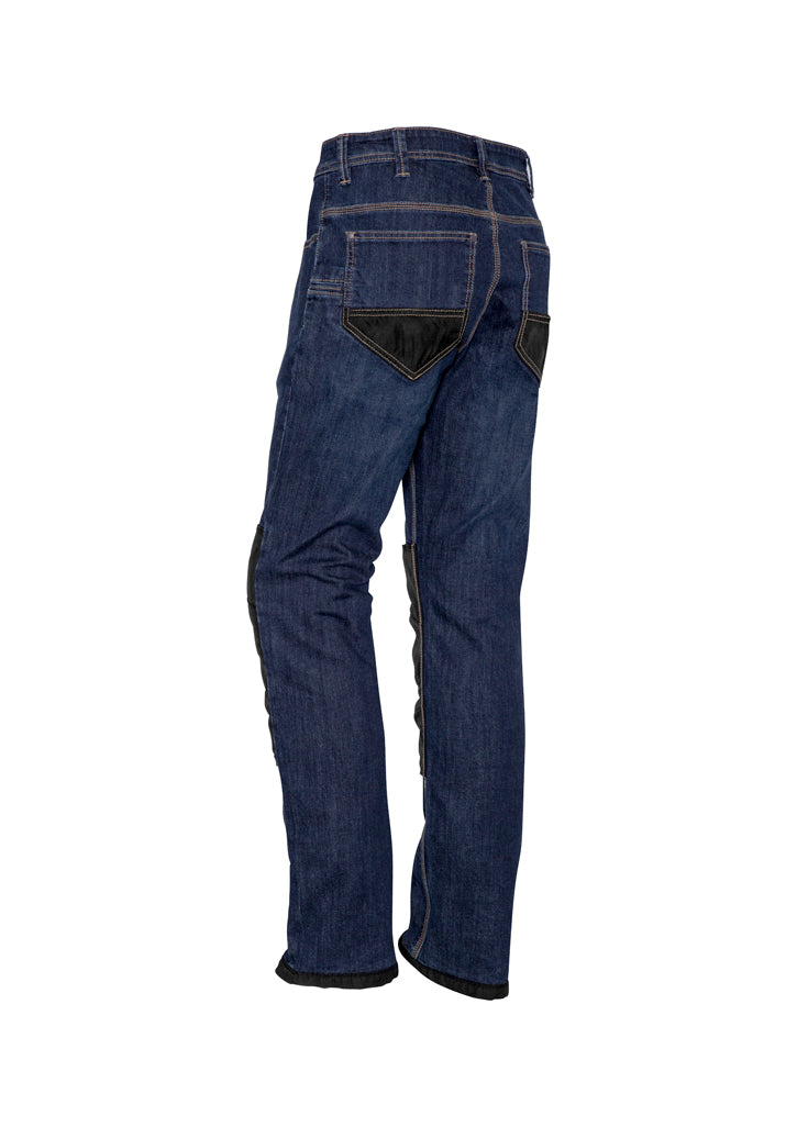 Syzmik Mens Heavy Duty Cordura Stretch Denim Jeans ZP508