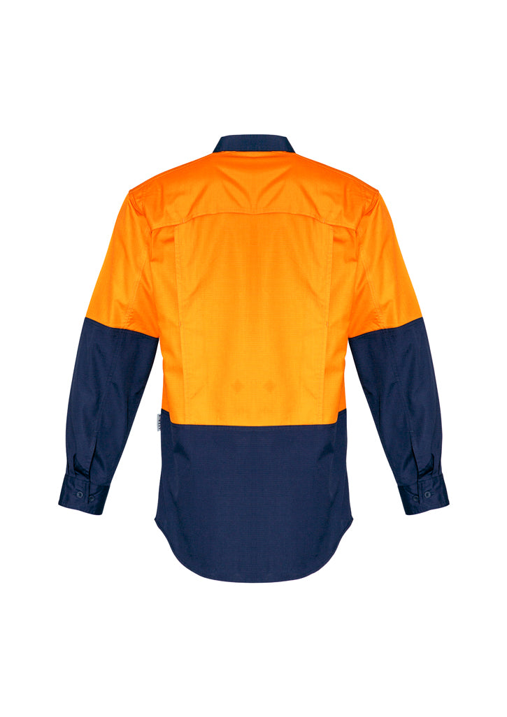 Syzmik Mens Rugged Cooling Hi Vis Spliced Shirt ZW128