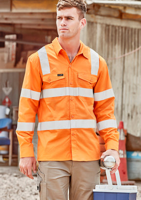 Syzmik Mens Bio Motion Vic Rail Shirt ZW680