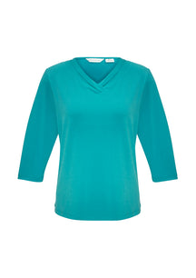 Ladies Lana 3/4 Sleeve Top - K819LT