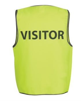 JB's Wear Hi Vis Safety Vest 6HVS - Visitor