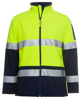 JB's Wear Hi Vis (D+N) Softshell Jacket 6D4LJ