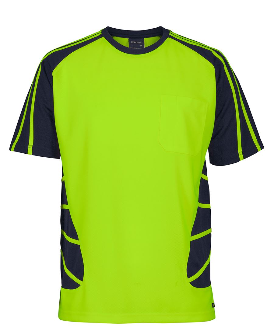 JB's Wear HI VIS SPIDER TEE 6HST