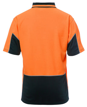 JB's Wear HI VIS S/S GAP POLO 6HVGS