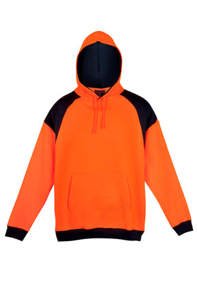 RAMO Men Shoulder Contrast Panel Hoodie F303HPW