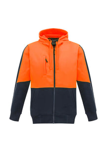 Syzmik Unisex Hi Vis Full Zip Hoodie ZT485