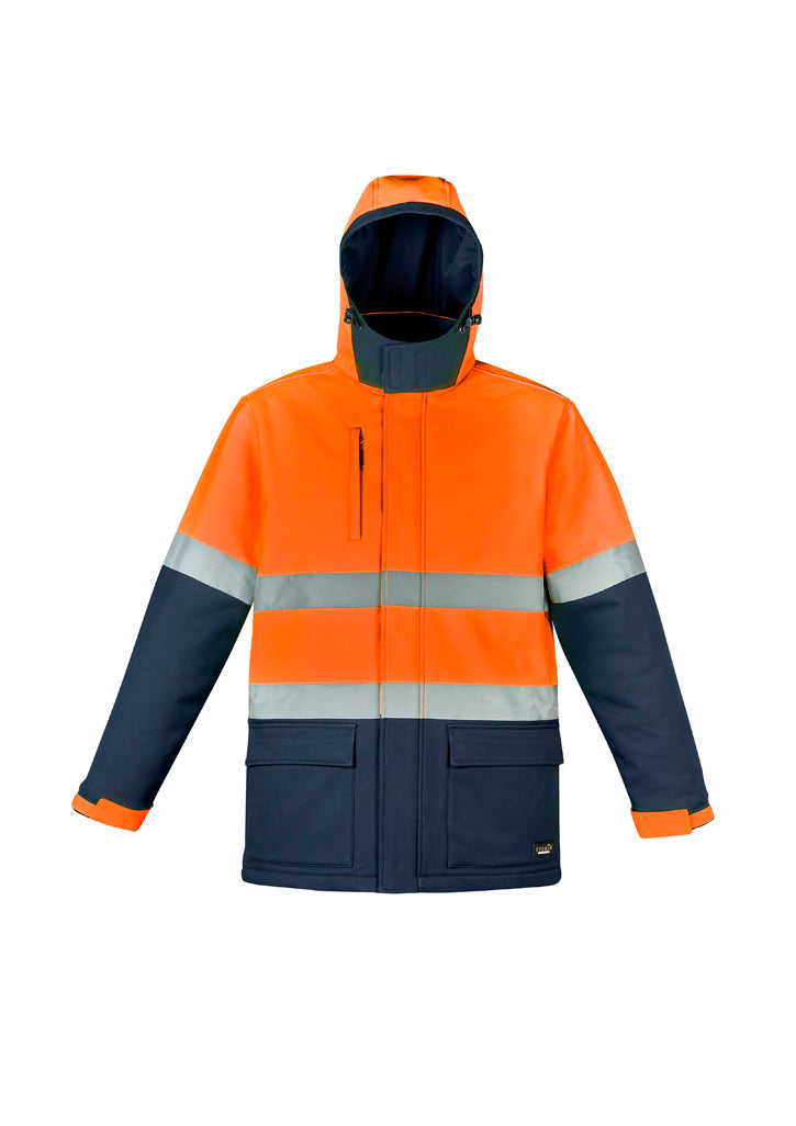 Syzmik Unisex Hi Vis Antarctic Softshell Taped Jacket ZJ553