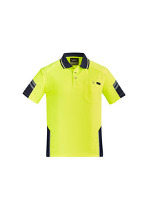 Syzmik Mens Reinforced Hi Vis Squad S/S Polo ZH465
