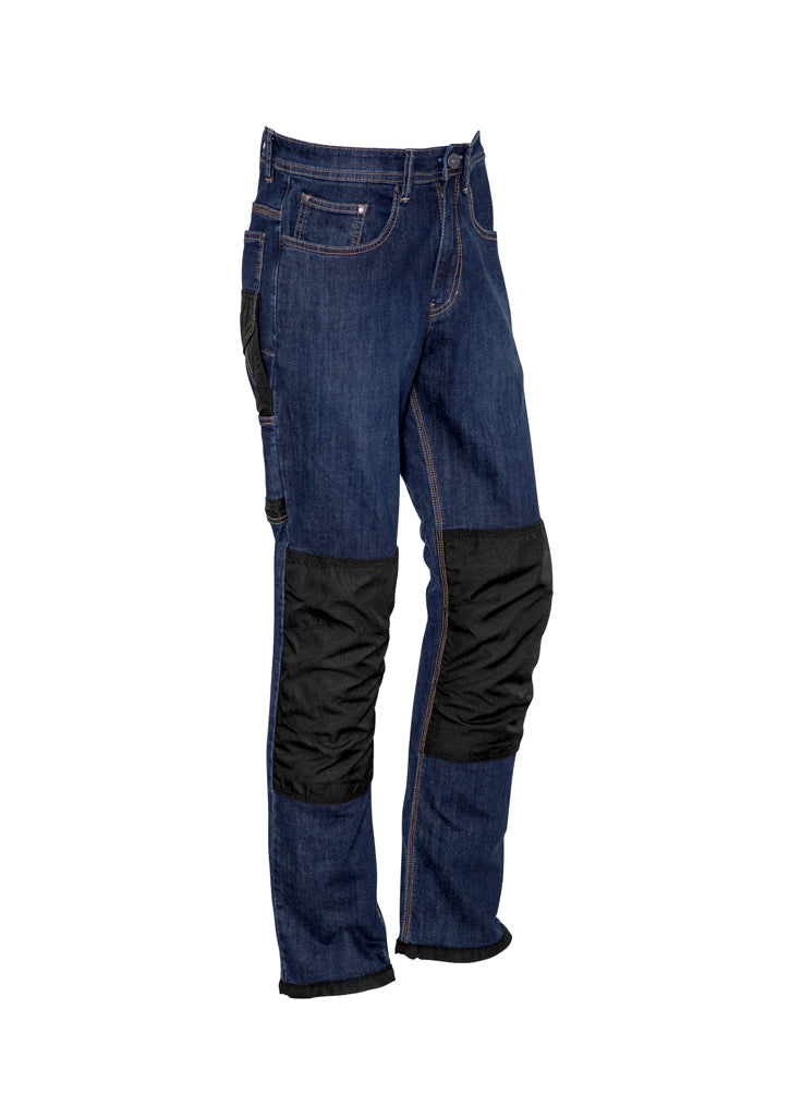 Syzmik Mens Heavy Duty Cordura Stretch Denim Jeans ZP508