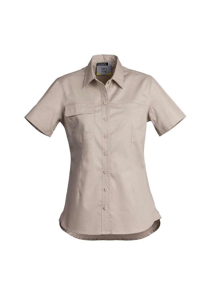 Syzmik Womens Lightweight Tradie S/S Shirt ZWL120
