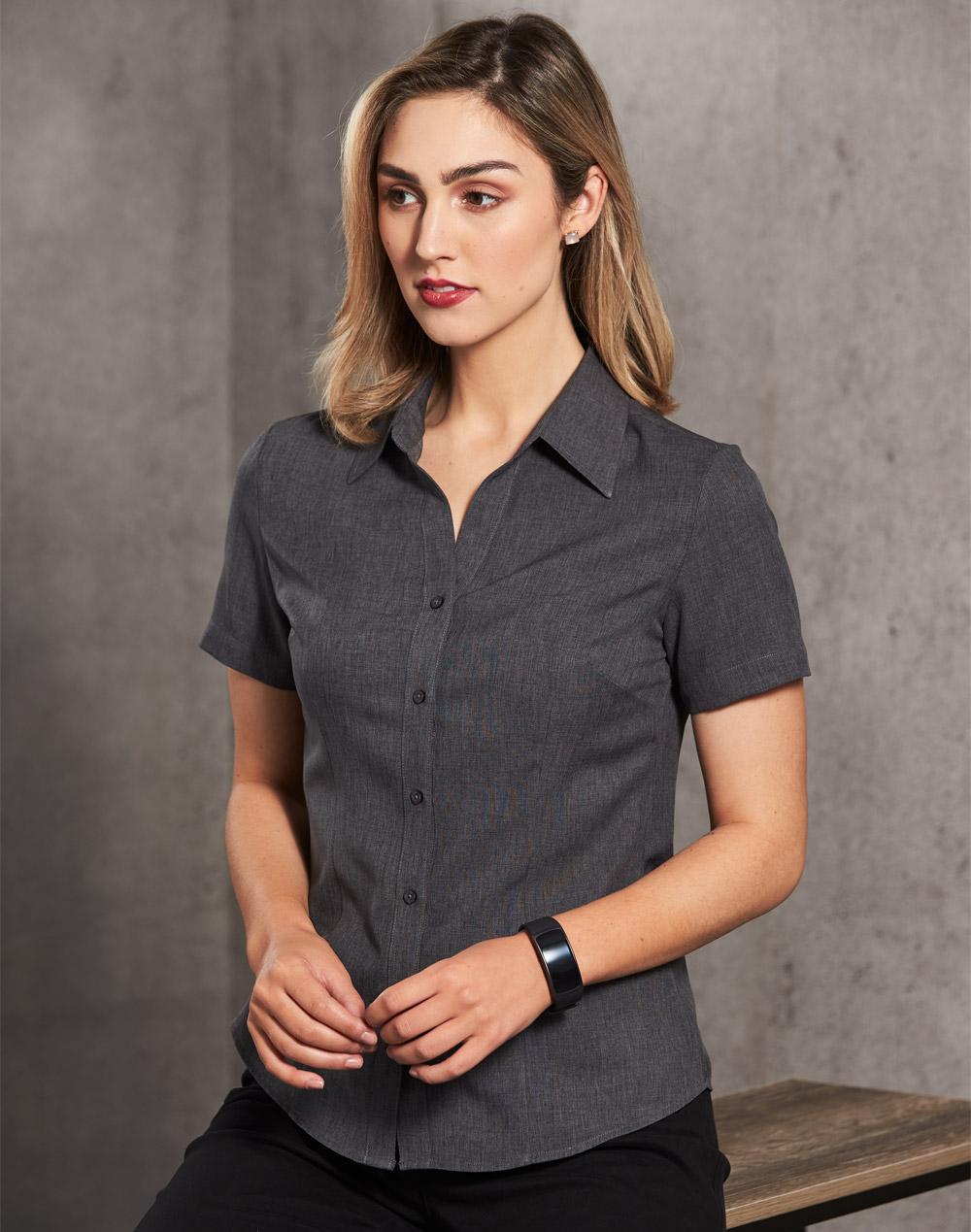 Benchmark M8600S Women's CoolDry Short Sleeve Shirt