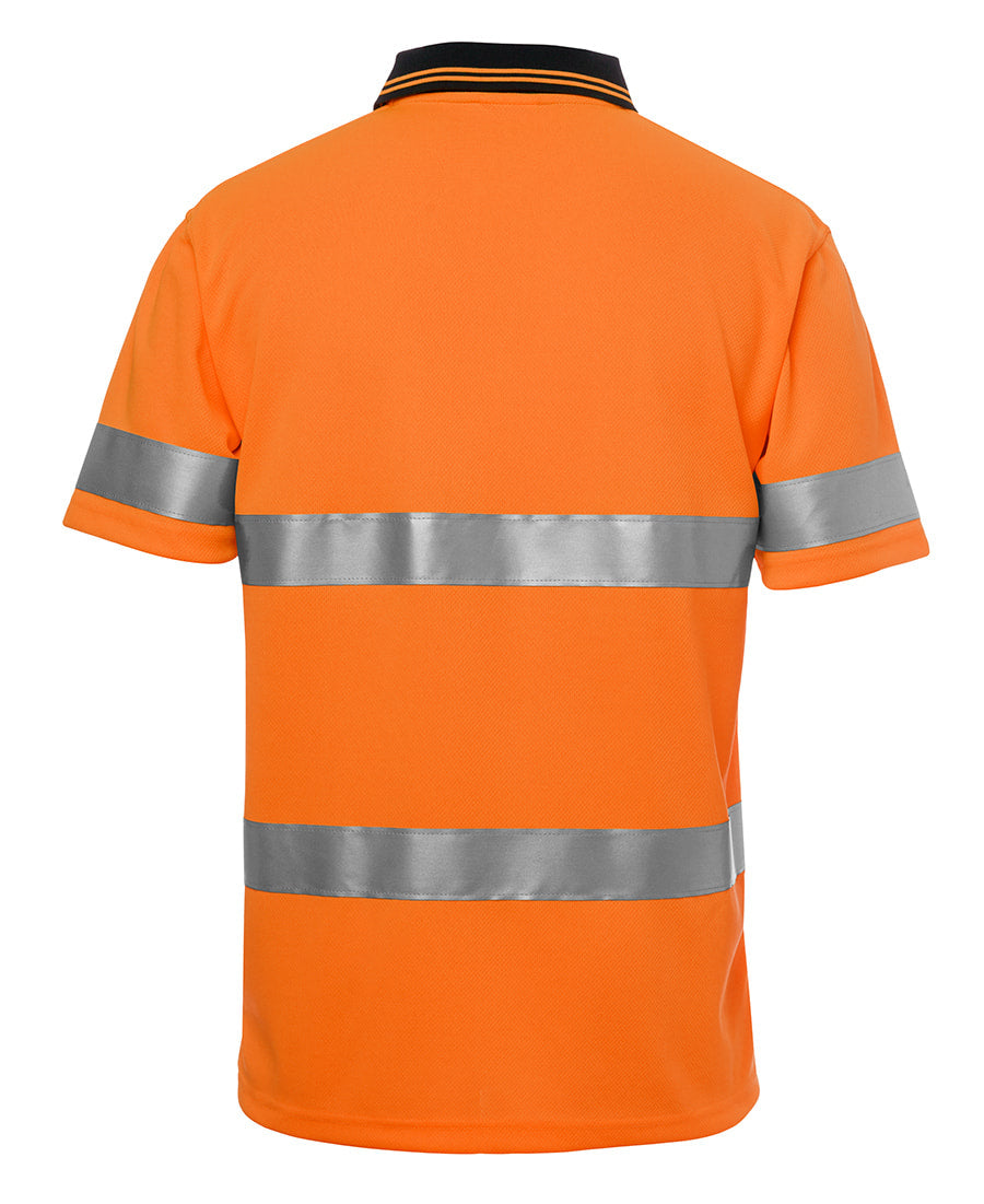 JB's Wear Hi Vis S/S (D+N) Traditional Polo 6HVST