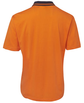 JB's Wear Hi Vis S/S Cotton Polo 6CPHV