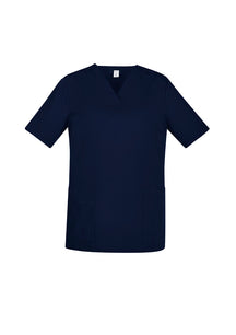 Biz Care WOMENS TOKYO V-NECK SCRUB TOP CST141LS