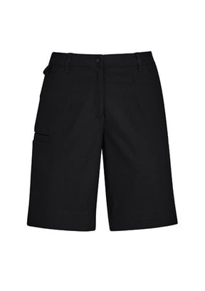 Biz Care Womens Comfort Waist Cargo Short CL957LS
